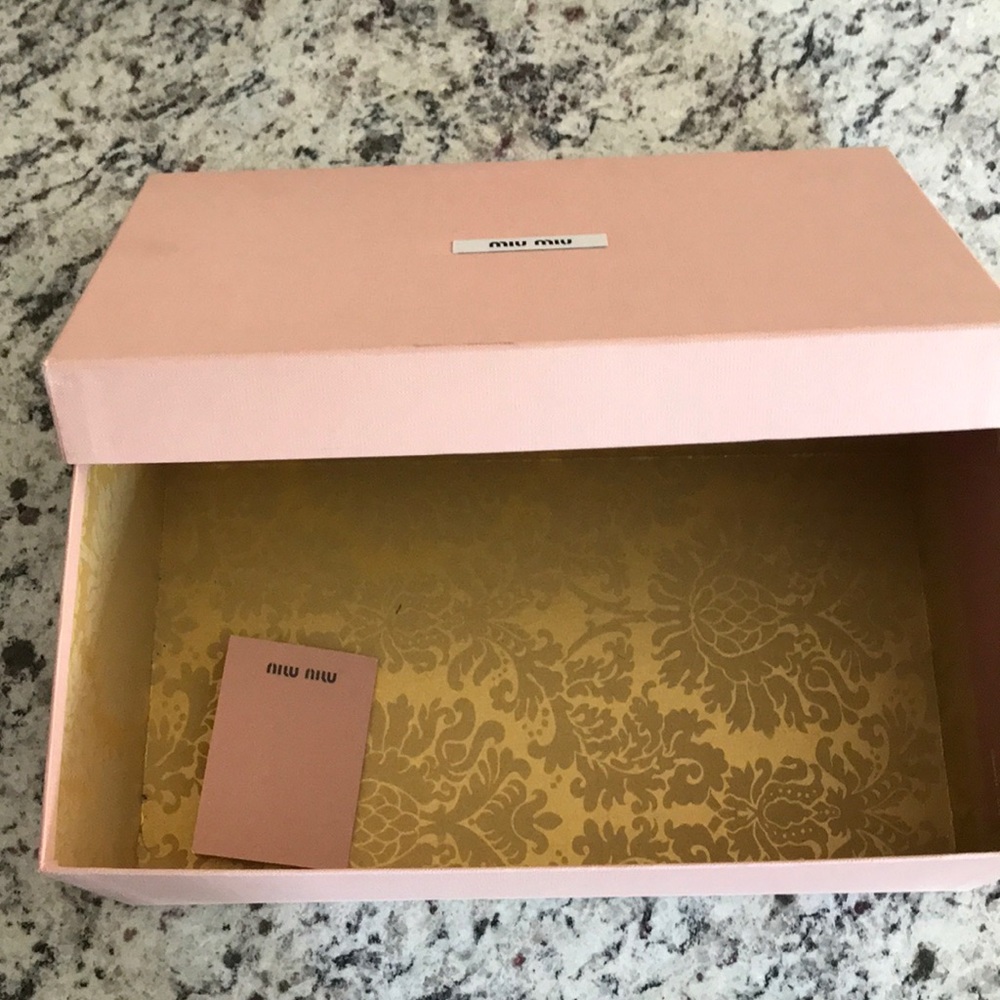 Miu Miu Shoe Box Only - image 2